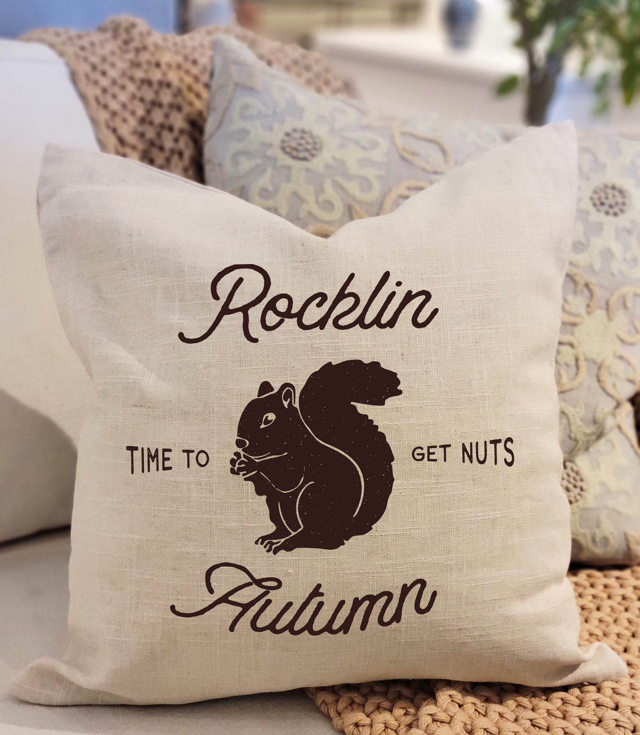 Seasonal Fall Squirrel, custom