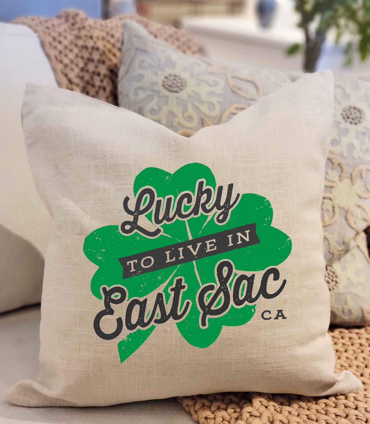 Seasonal Shamrock, custom