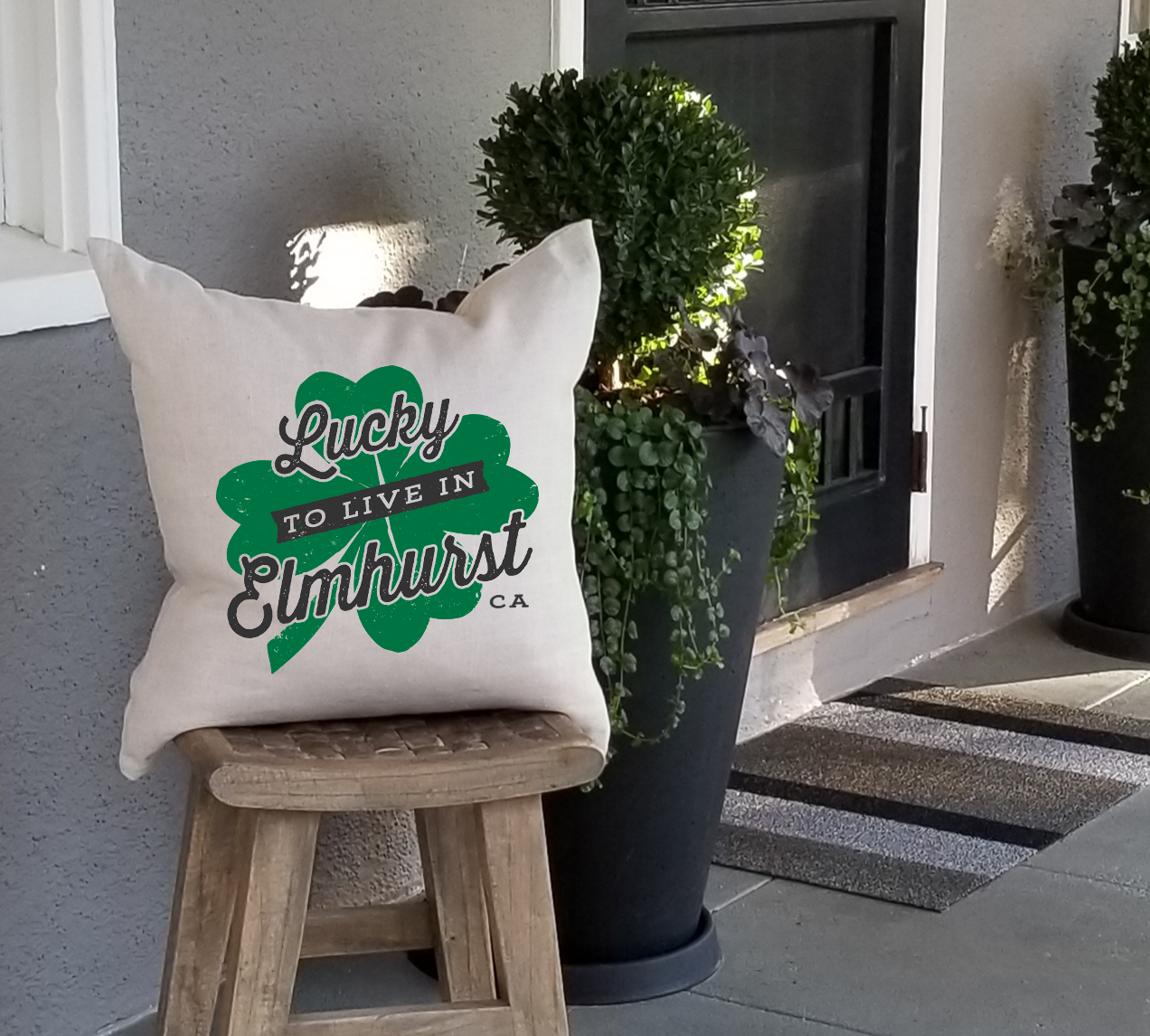 Seasonal Shamrock, custom