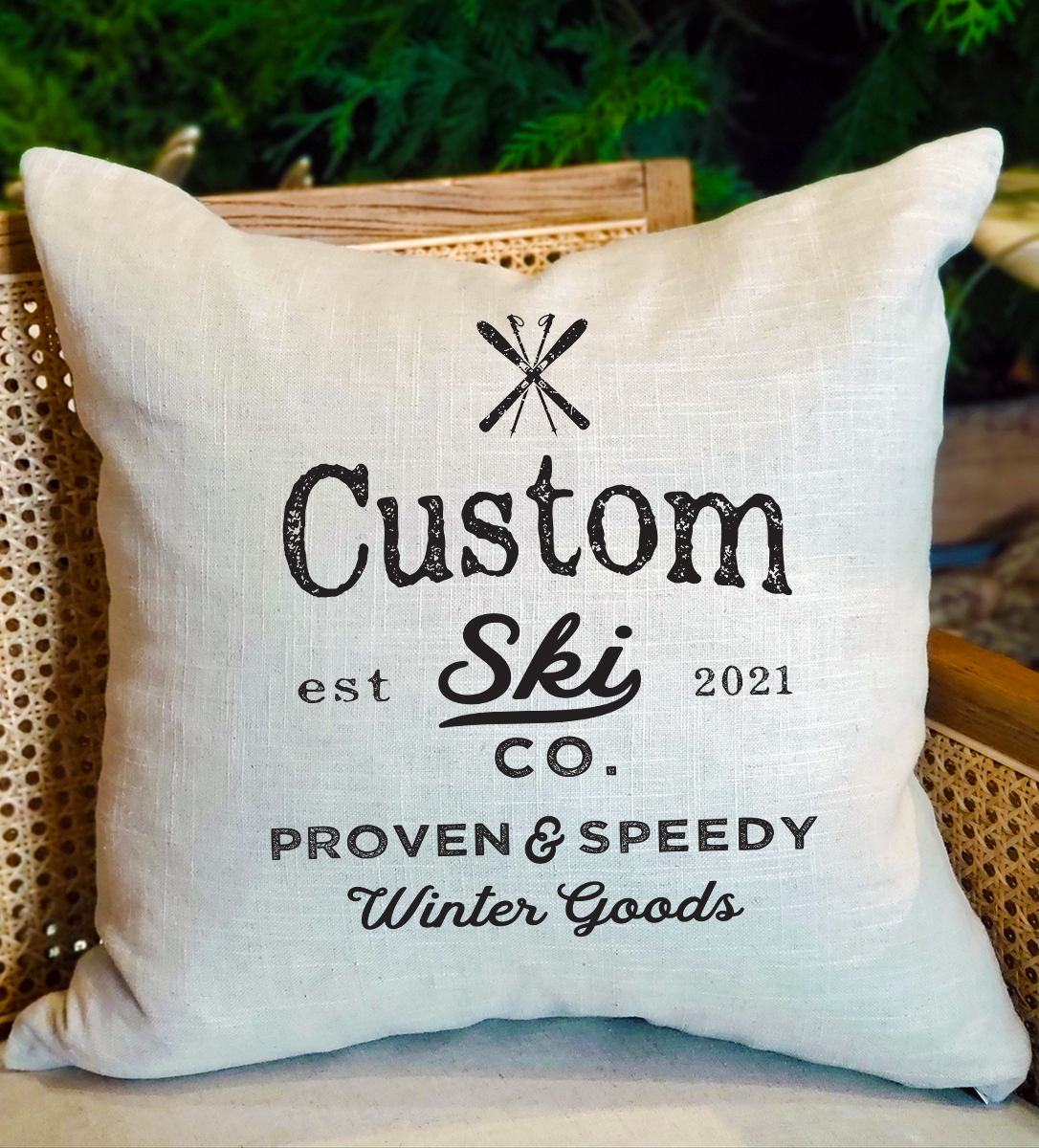 Winter Vintage Skis, Custom